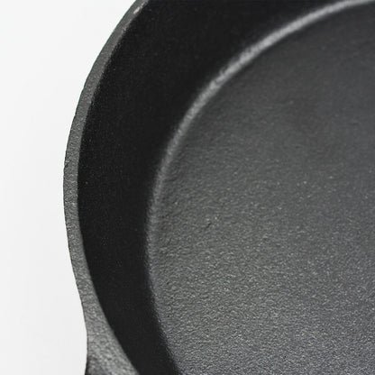 Toque Frying Pan Non Stick Cast Iron 30cm Steak Skillet Round BBQ Grill Camping