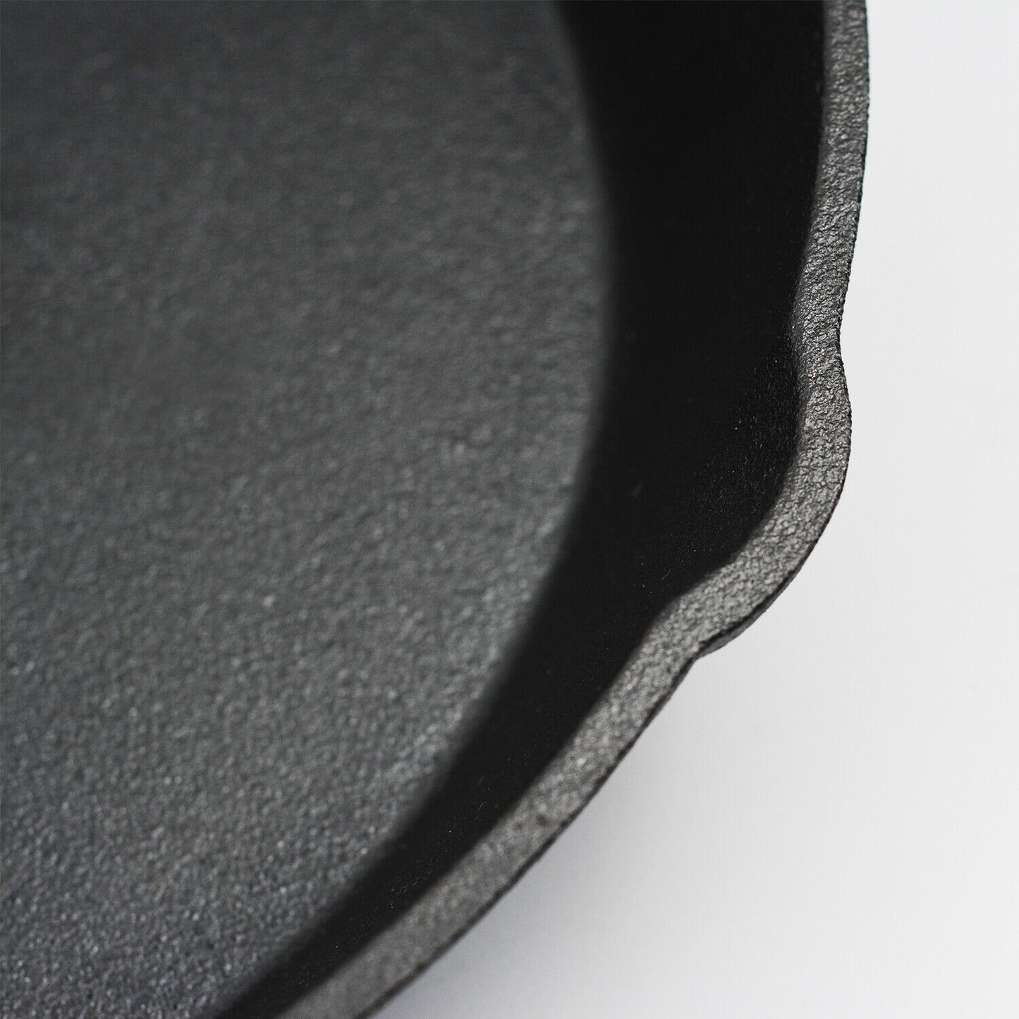 Toque Frying Pan Non Stick Cast Iron 30cm Steak Skillet Round BBQ Grill Camping