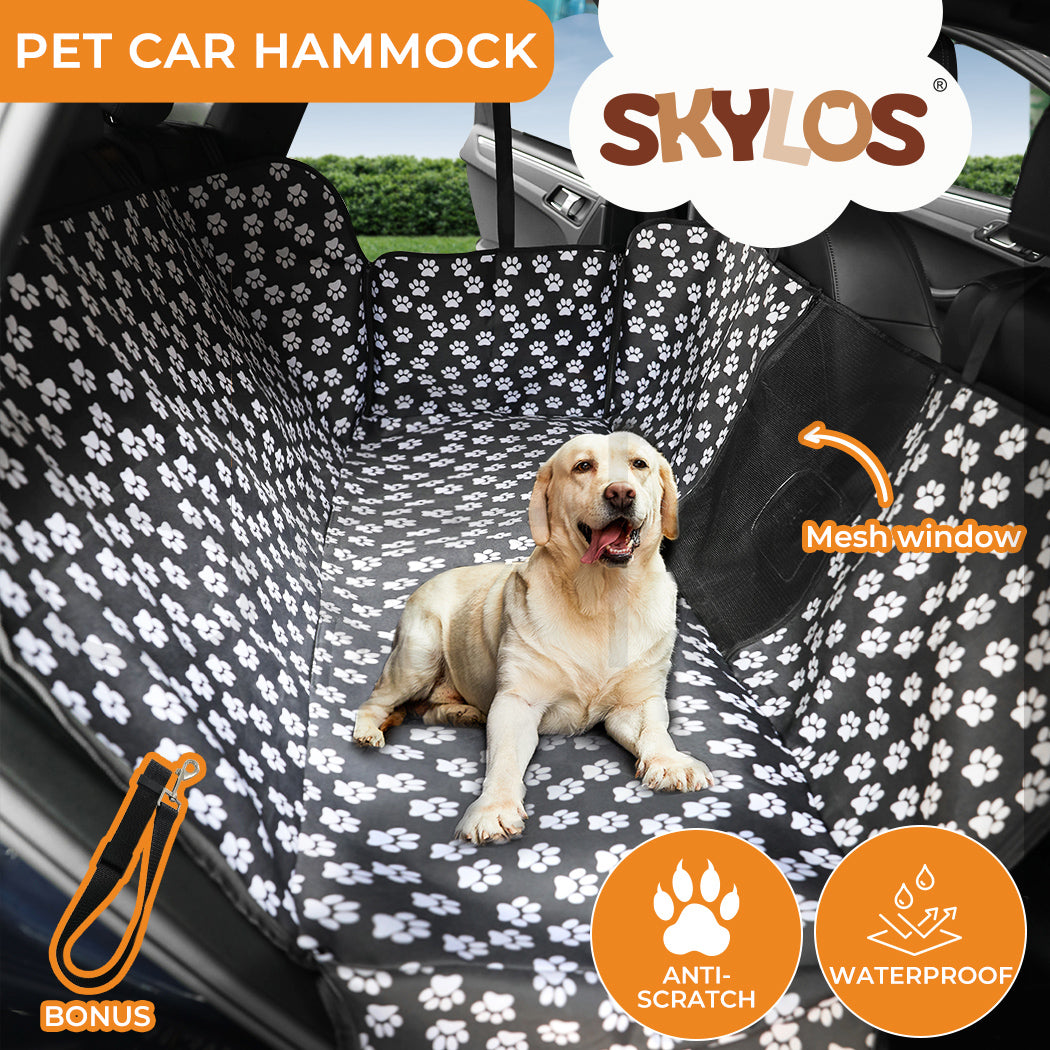 Car Rear Seat Cover Pet Back Nonslip Dog  Auto Protector Waterproof Hammock
