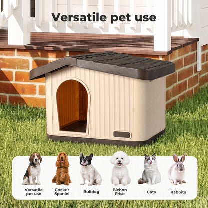 Skylos Pet House Outdoor Winter Insulated Dog Kennel Stray Shelter Weatherproof