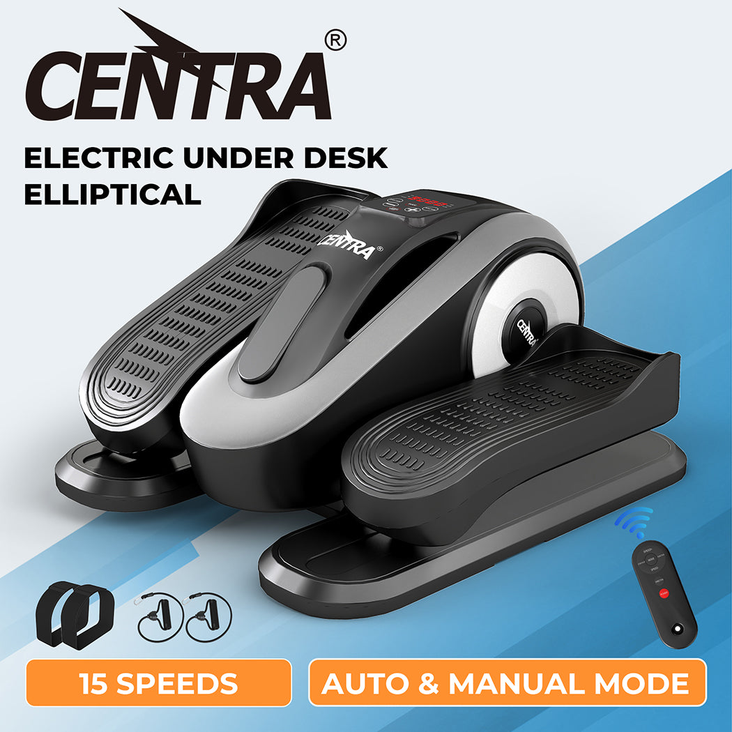 Centra Elliptical Machine Under Desk Foot Pedal Arm Exerciser Remote Rehab User